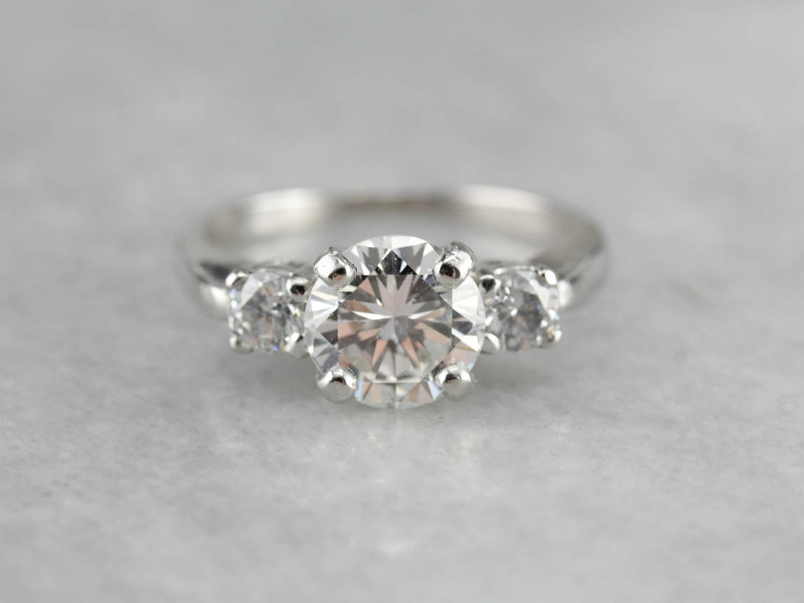 15 Meghan Markle Style Trinity Engagement Rings | SouthBound Bride