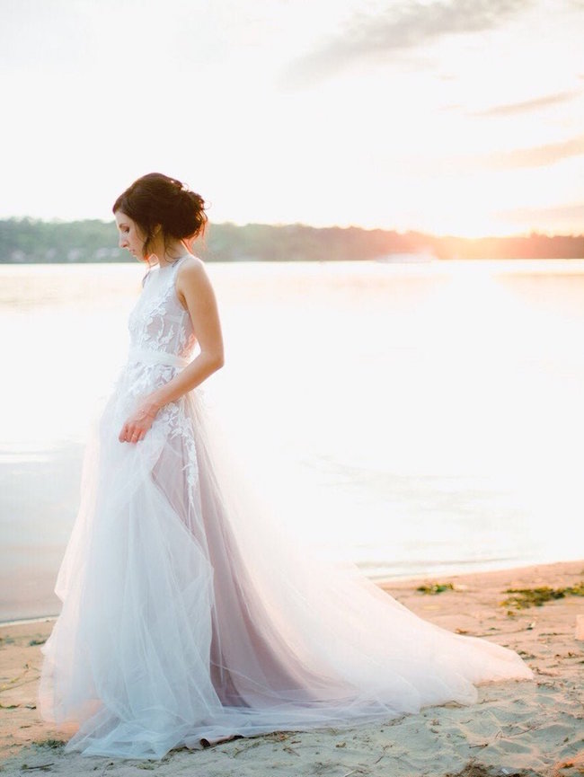 Lace Wedding Dress by Luv-Luv