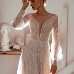 20 Chic & Sheer Wedding Dresses